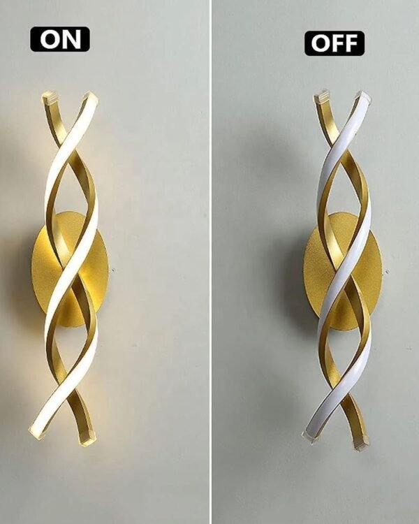 Spiral Wall Mounted Lamp